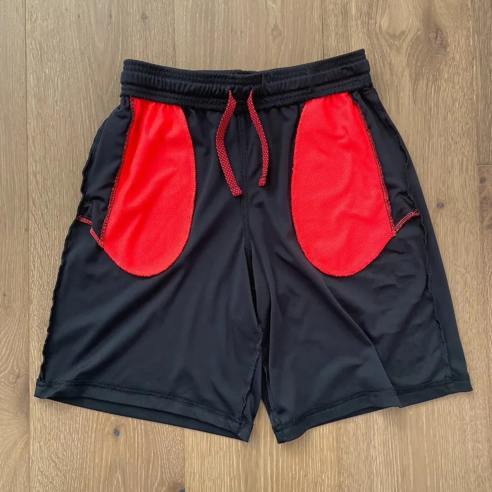 Under Armour Shorts Boys Youth Large Black UA Stunt 3.0 Performance Athletic Gym - Picture 6 of 16